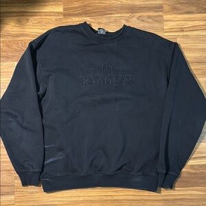 RAWGEAR (Muscle) Men's Black Sweater